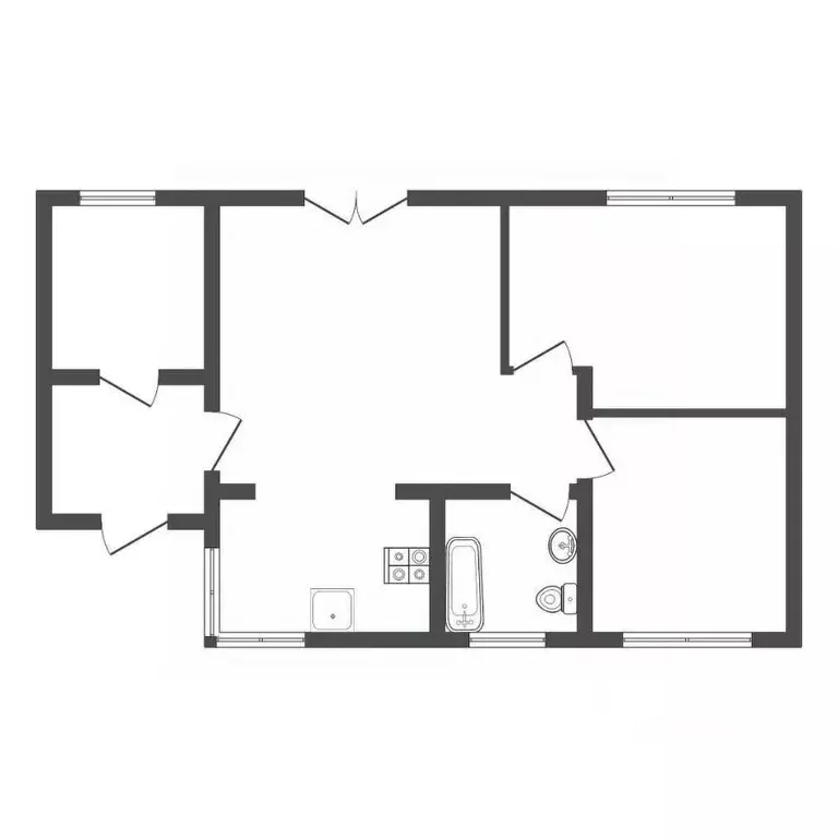 Дом в Калужская область, Боровский район, Кривское с/пос, д. Городня  ... - Фото 2