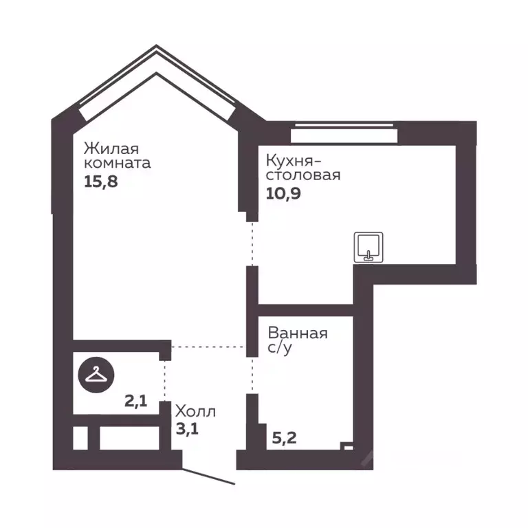 1-к кв. Свердловская область, Екатеринбург Уралмаш жилрайон, Голос ... - Фото 0