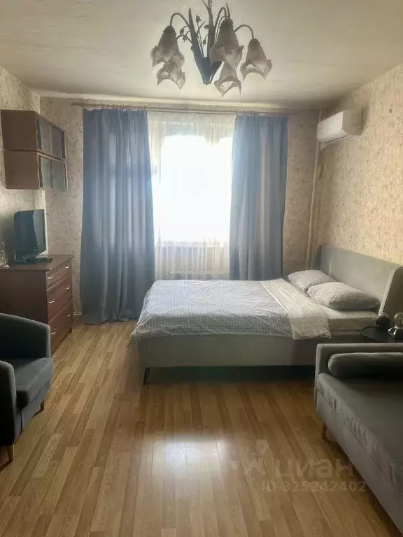 Квартира, 1 комната, 39.1 м - Фото 1