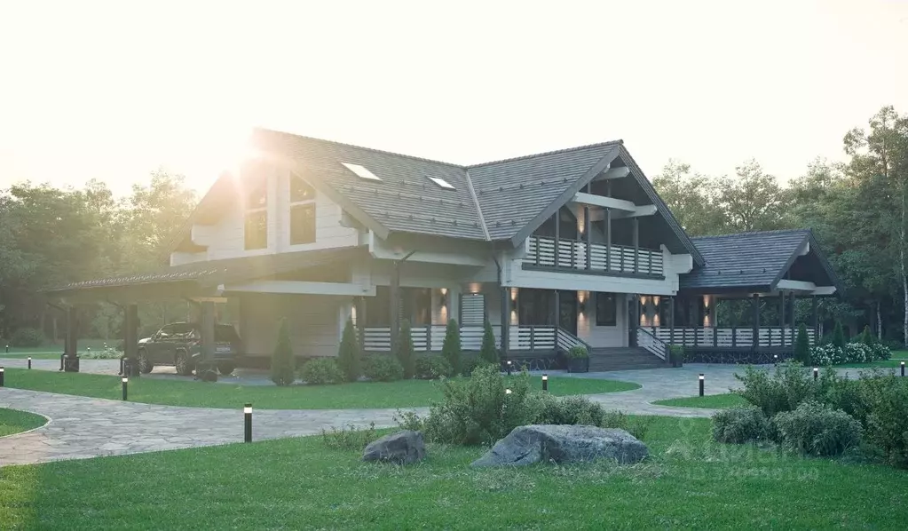 Коттедж в Ленинградская область, Всеволожский район, Куйвозовское ... - Фото 2