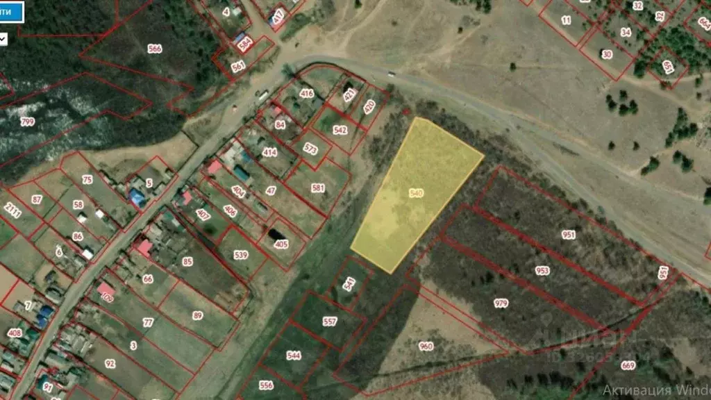 Участок в Забайкальский край, Читинский район, с. Карповка  (100.0 ... - Фото 1