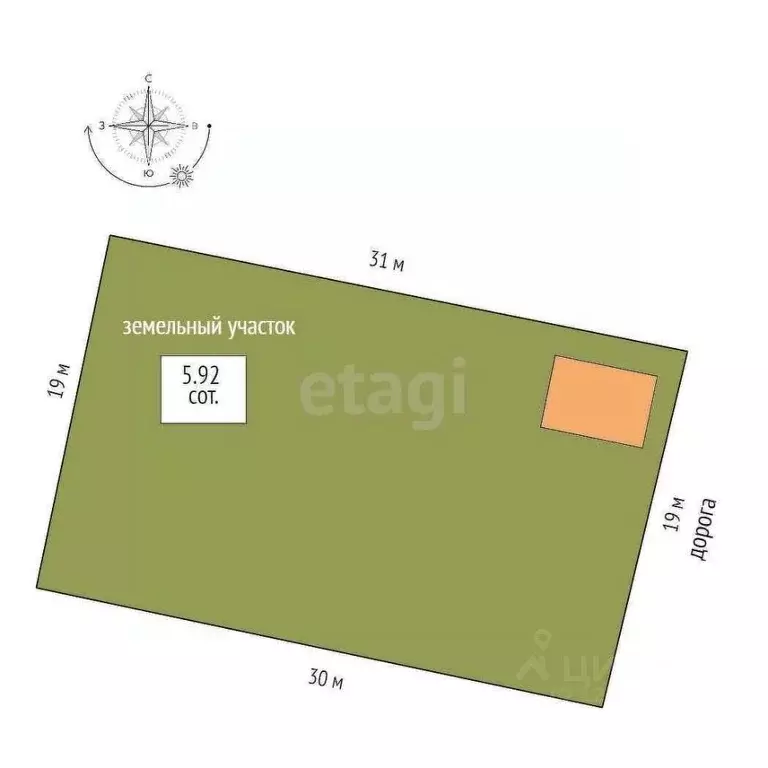 Дом в Калужская область, Калуга Яченка тер., 3В (33 м) - Фото 2