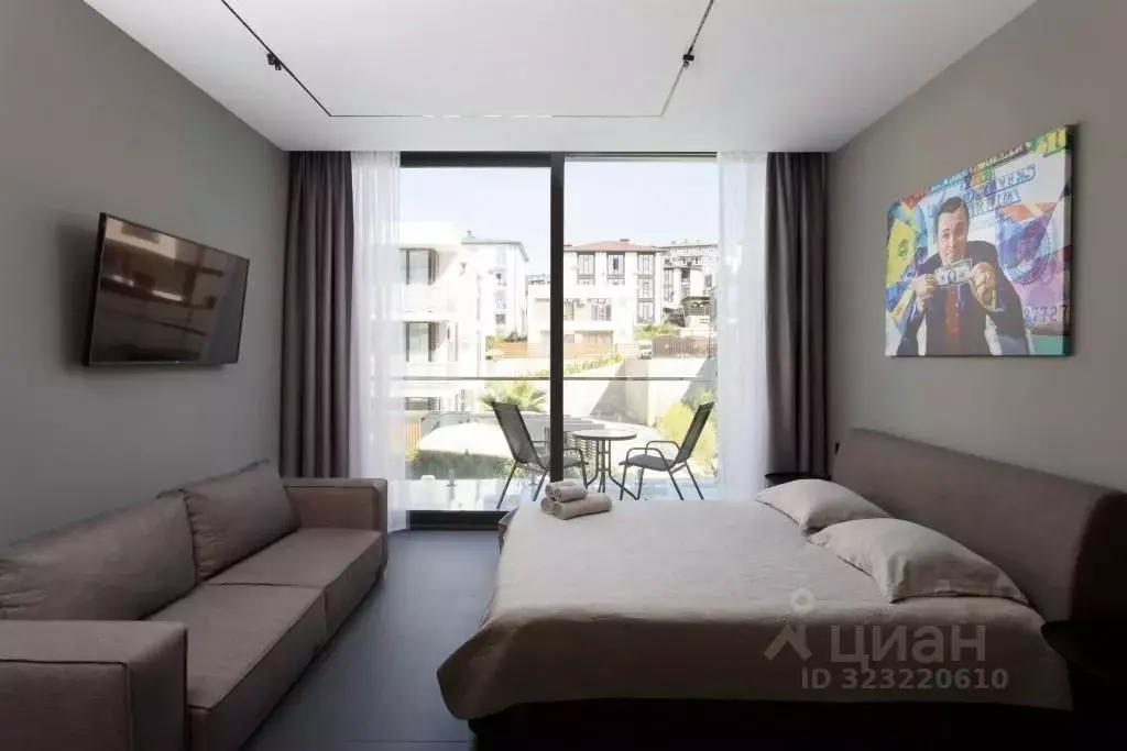 1-к кв. Краснодарский край, Сочи Молодогвардейская ул., 2/98 (27.0 м) - Фото 1