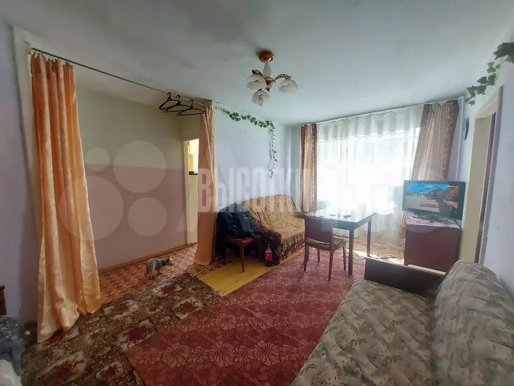 2-к. квартира, 42,2 м, 1/3 эт. - Фото 0