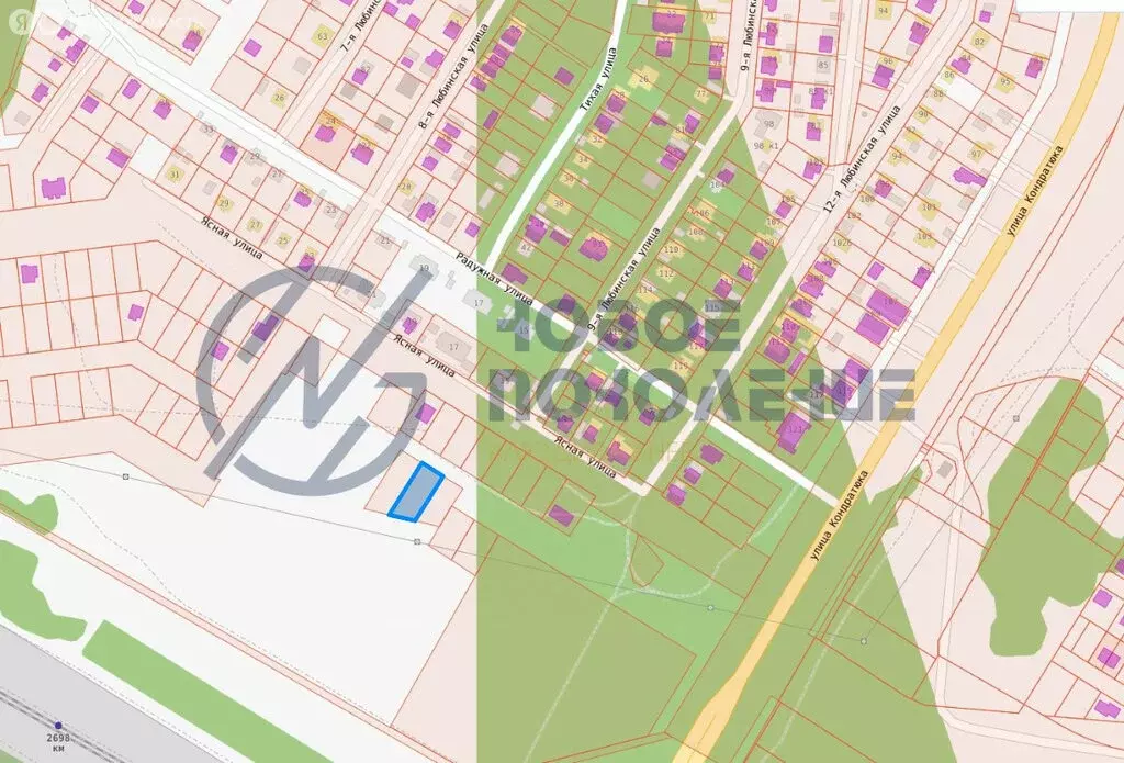 Участок в Омск, Ясная улица (10 м) - Фото 0
