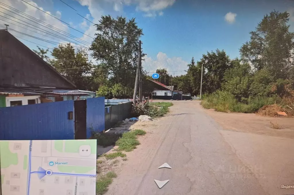 Участок в Омская область, Омск Береговой мкр, Иртышская ул. (10.48 ... - Фото 2