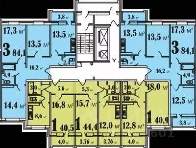 3-к кв. Московская область, Люберцы городской округ, Октябрьский пгт ... - Фото 2