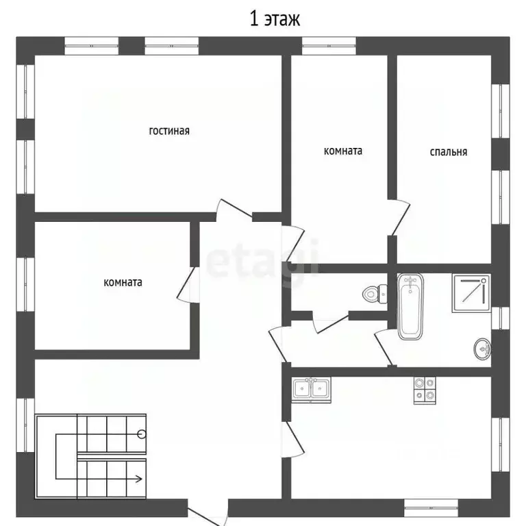 Дом в Тюменская область, с. Исетское ул. Ленина (390 м) - Фото 1