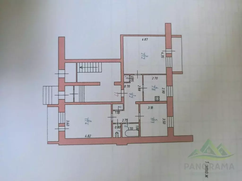 3-к кв. Ивановская область, Фурманов ул. Ивановская, 1 (82.2 м) - Фото 1