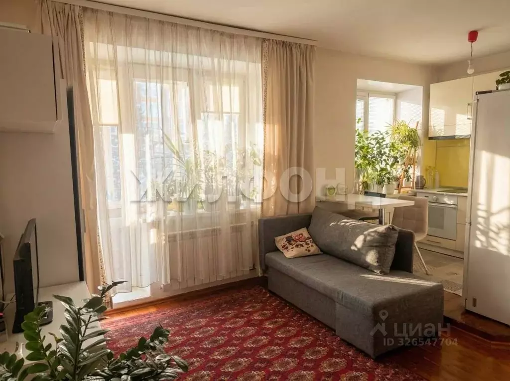 1-к кв. Томская область, Томск просп. Кирова, 34 (29.1 м) - Фото 2