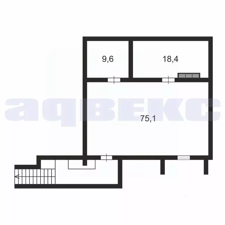 Помещение свободного назначения в Санкт-Петербург Серебристый бул., 21 ... - Фото 2