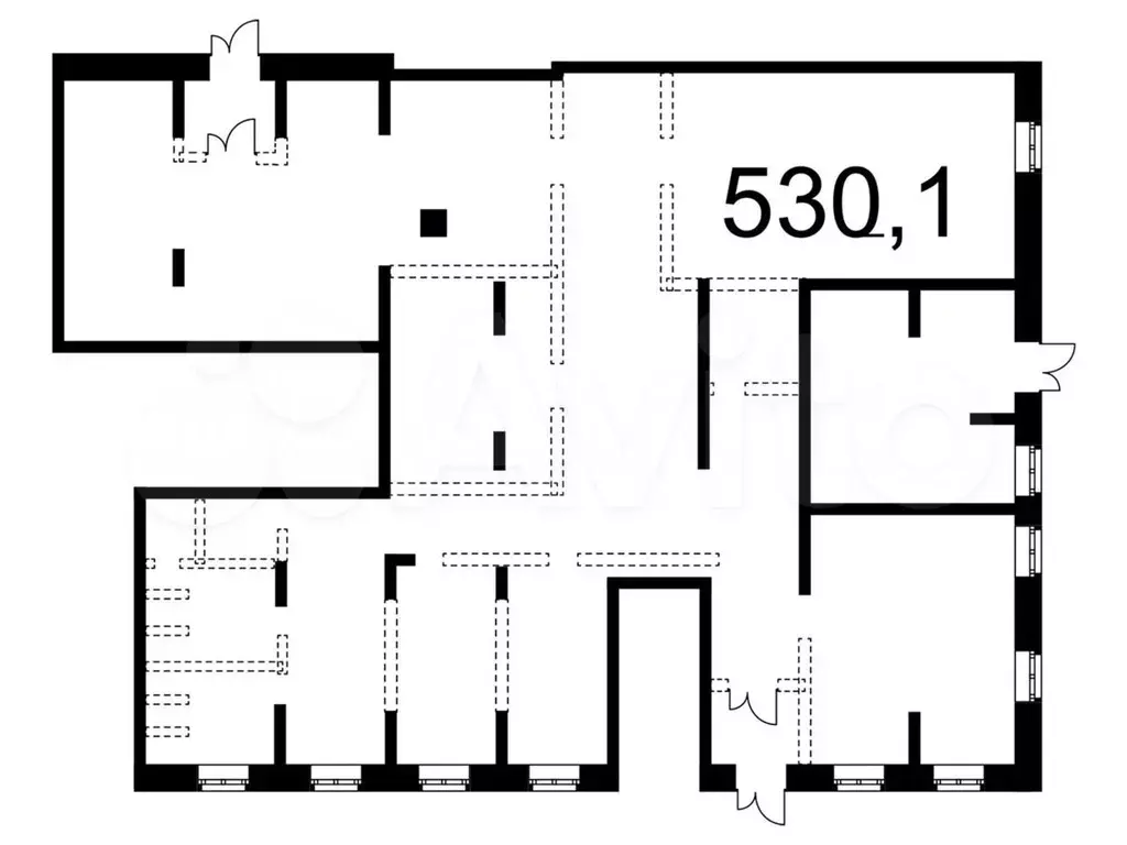 Сдам помещение свободного назначения, 530.1 м - Фото 0