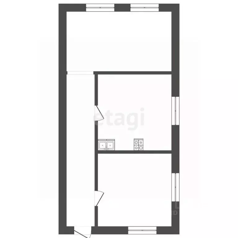 Дом в Севастополь Березка садоводческое товарищество, 46 (36 м) - Фото 2