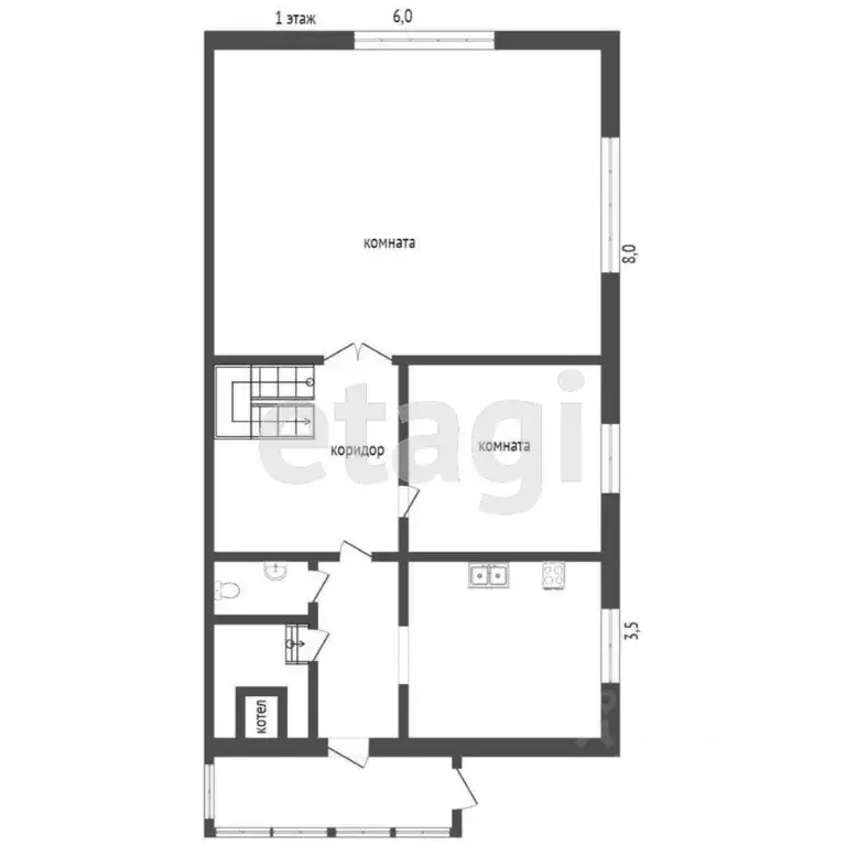 Дом в Тюменская область, Тюмень ул. 3-я Элеваторная (97 м) - Фото 2