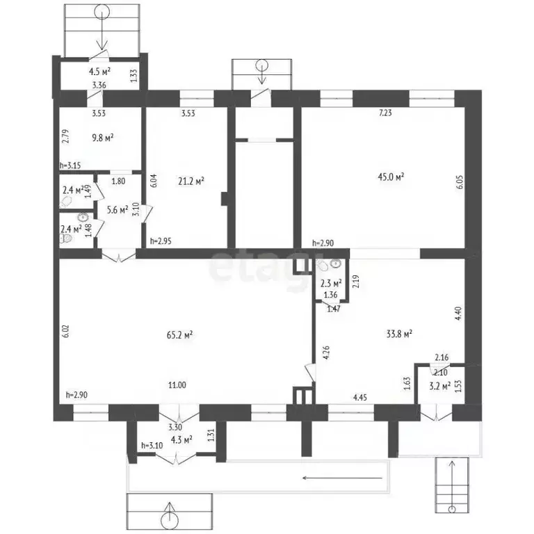 Помещение свободного назначения в Архангельская область, Котлас ул. ... - Фото 1