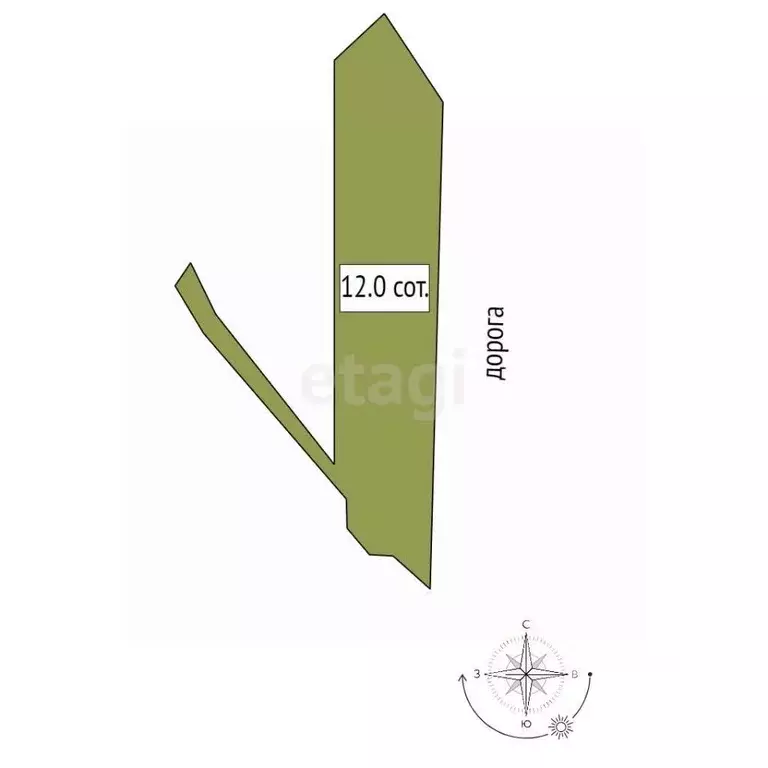 Участок в Ленинградская область, Тосненский район, Федоровское ... - Фото 2