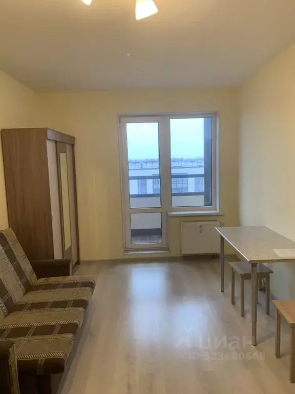 Студия Санкт-Петербург ул. Генерала Кравченко, 8 (24.4 м) - Фото 2