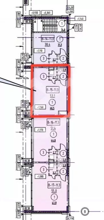 Торговая площадь в Москва 3-я оч., Шагал жилой комплекс, к10 (53 м) - Фото 2