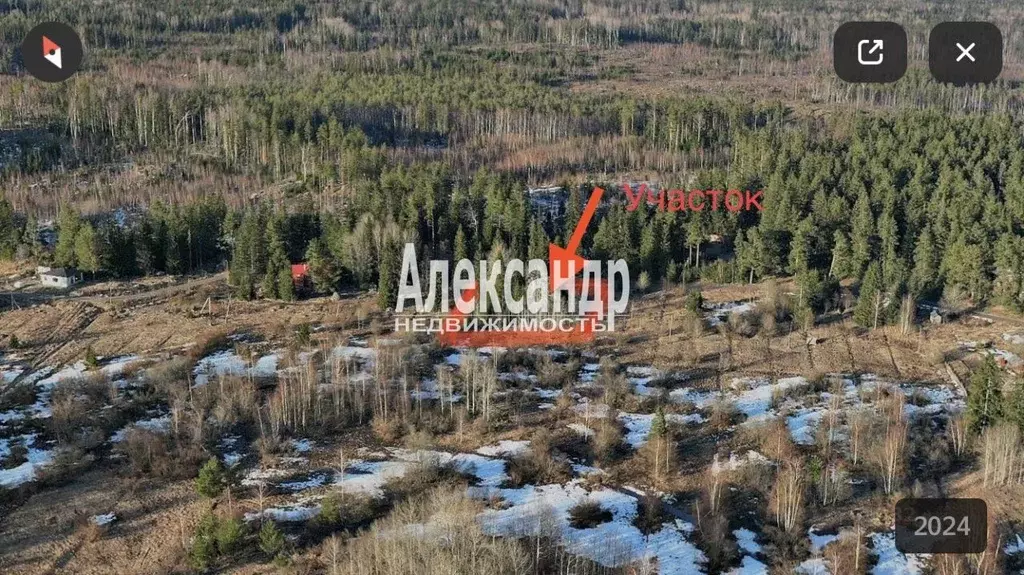 Дом в Ленинградская область, Приозерский район, Ларионовское с/пос, ... - Фото 1
