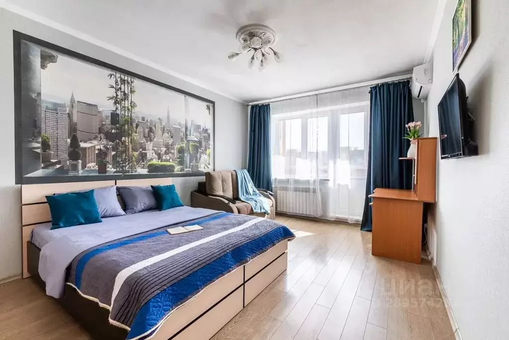 1-к кв. Татарстан, Казань ул. Хайдара Бигичева, 5 (36.0 м) - Фото 1