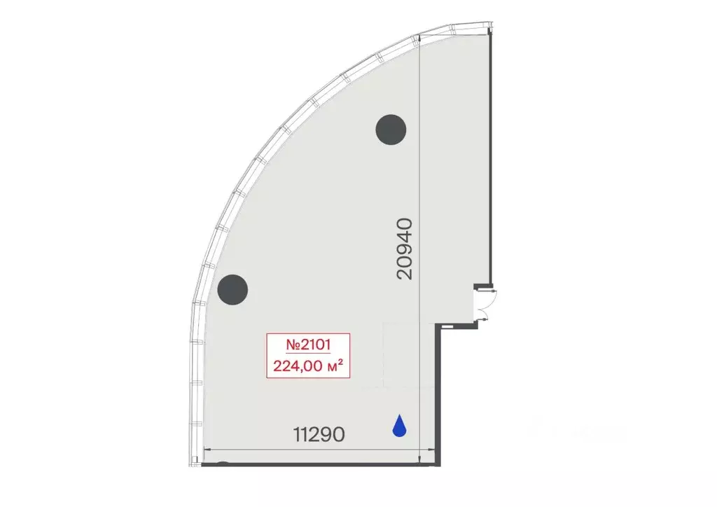 Офис в Москва Шелепихинский туп., 17/1 (224 м) - Фото 1