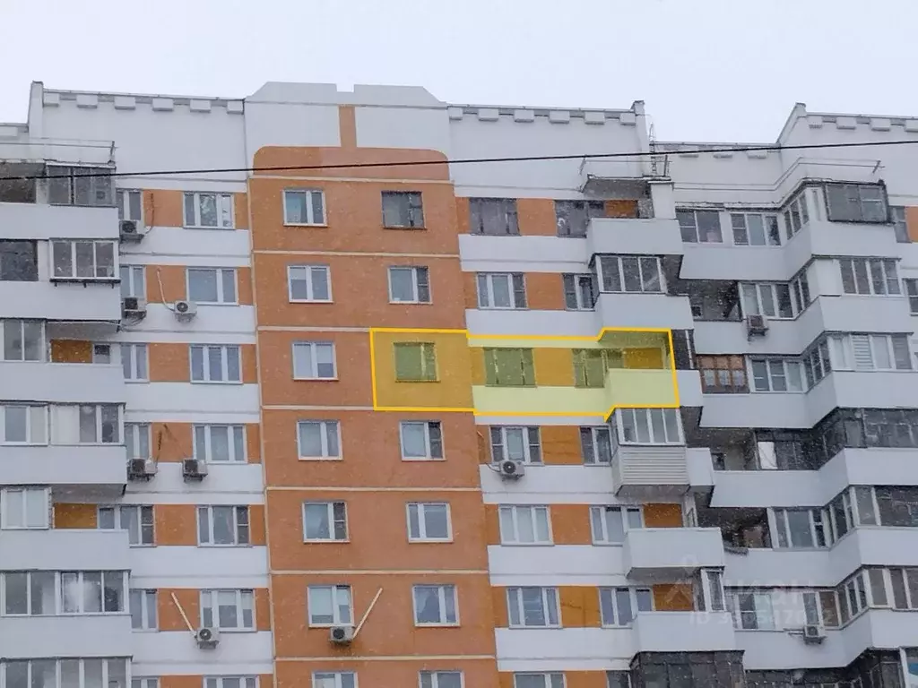 Свободной планировки кв. Москва Пятницкое ш., 7 (53.4 м) - Фото 2