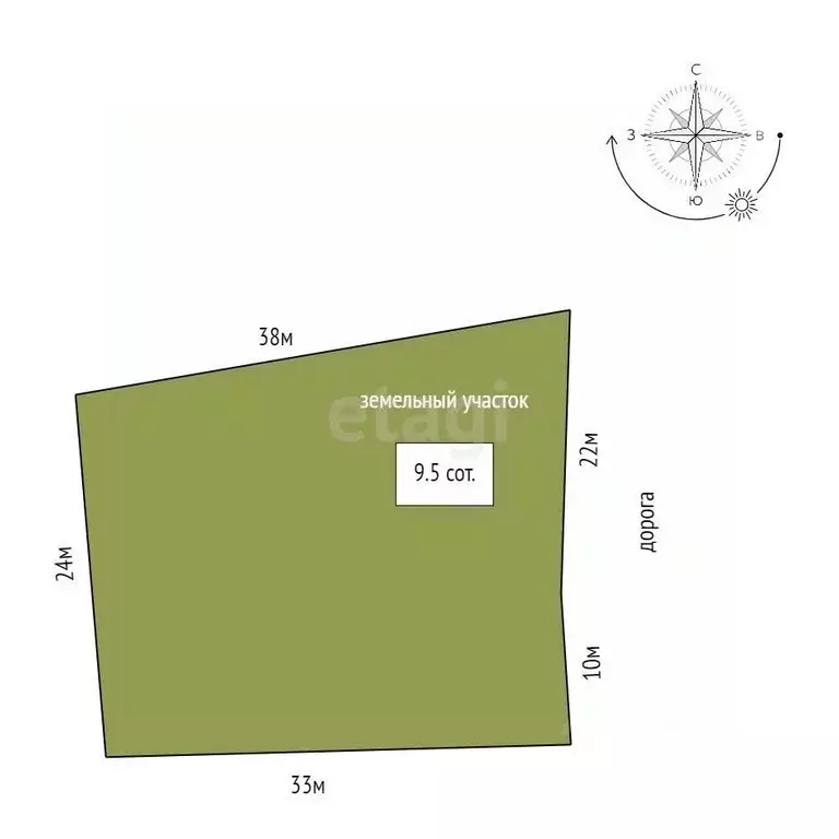 Участок в Коми, Ухта Геолог-69 СОТ,  (9.5 сот.) - Фото 2