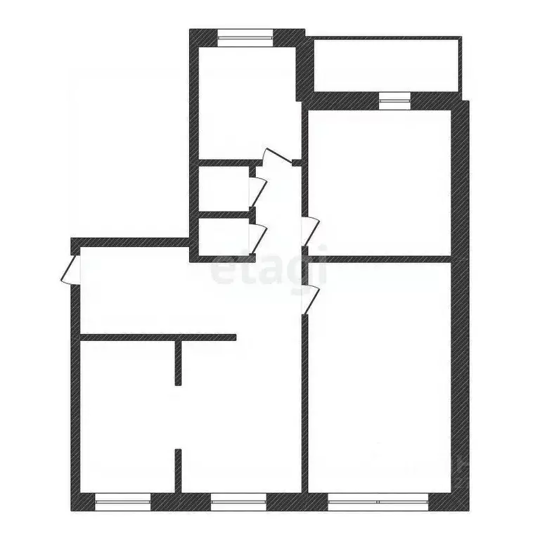 4-к кв. Белгородская область, Шебекино Рабочая ул., 3 (73.0 м) - Фото 1