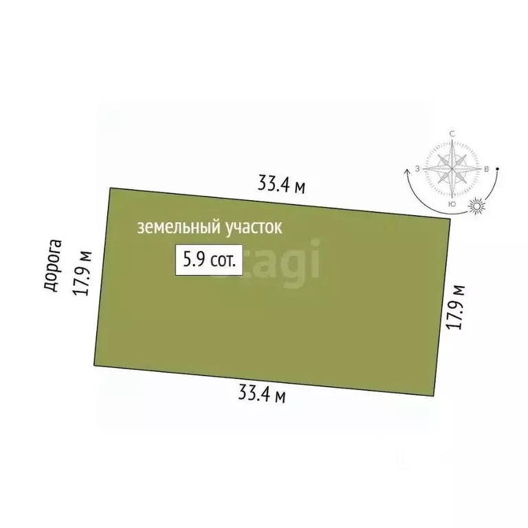 Участок в Крым, Симферополь ул. Костромская (6.0 сот.) - Фото 2