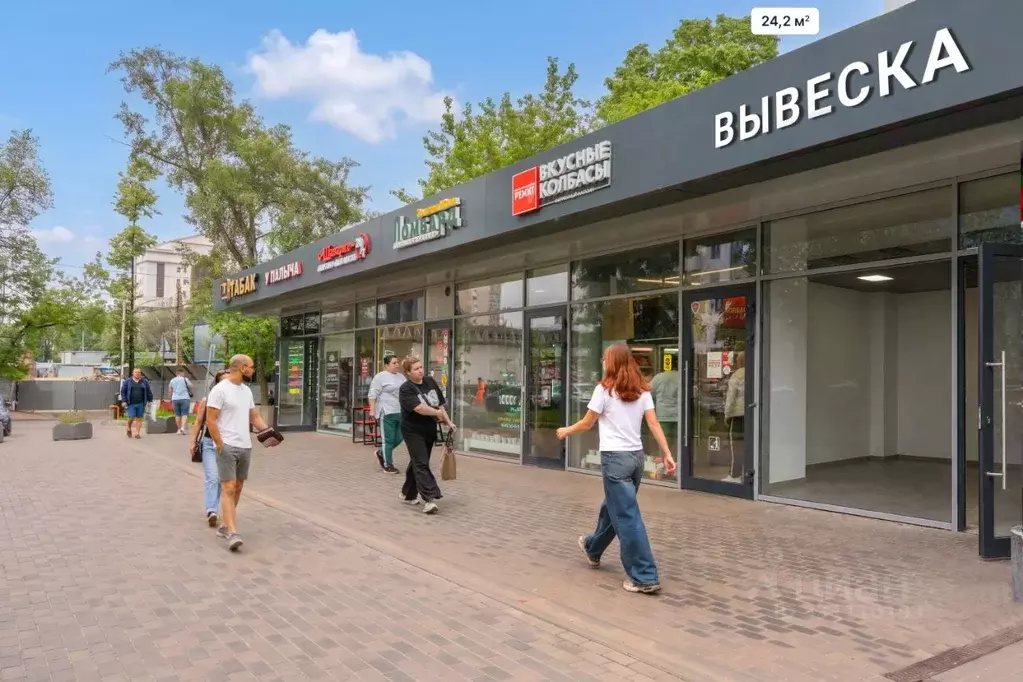 Торговая площадь в Москва 1-я Новокузьминская ул., 21К2 (24 м) - Фото 1
