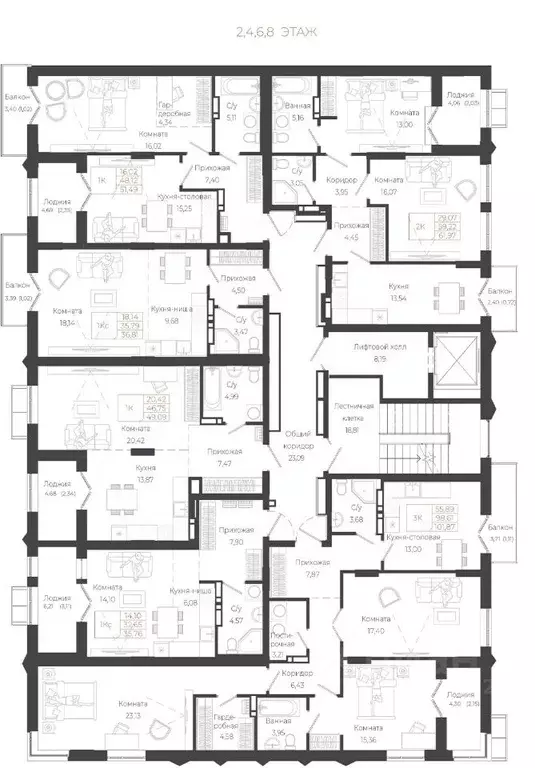 1-к кв. Алтай, Майминский район, с. Майма ул. Энергетиков (49.09 м) - Фото 2
