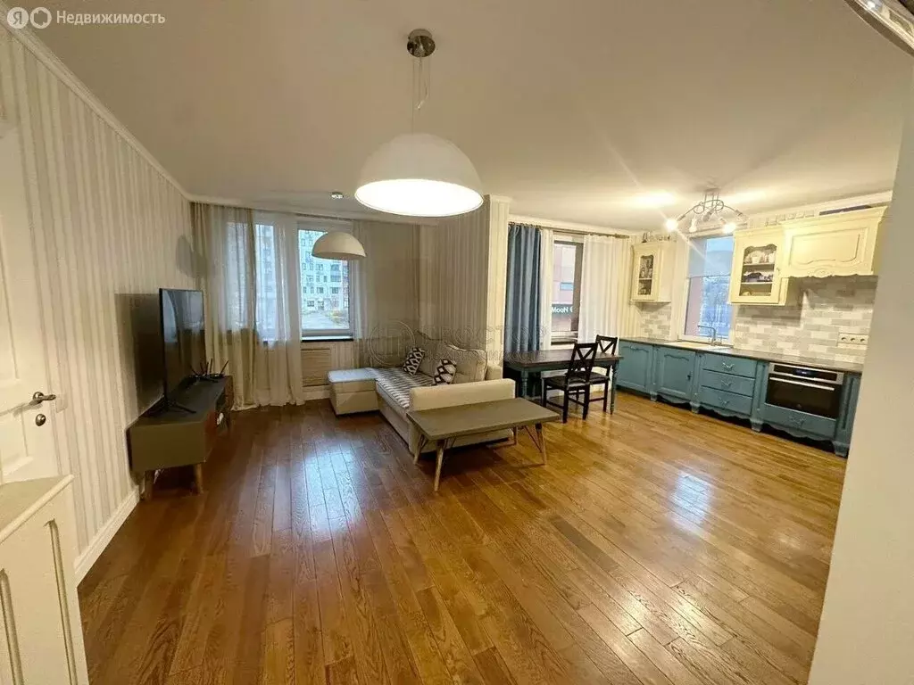 3-комнатная квартира: Москва, улица Пресненский Вал, 14к6 (77.9 м) - Фото 1