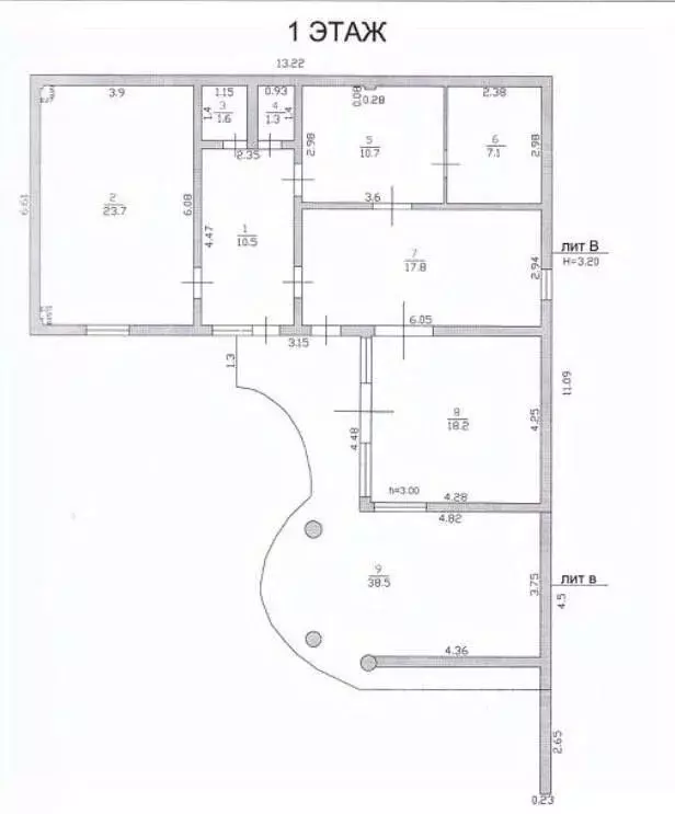 Дом в Краснодарский край, Сочи Культурное Уч-Дере мкр, ул. Семашко, ... - Фото 2