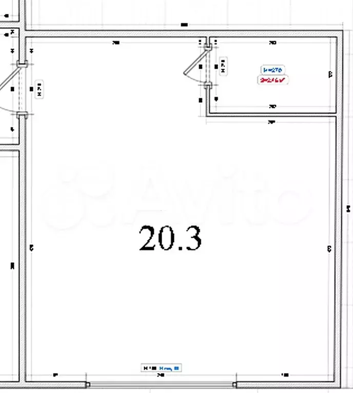 Апартаменты-студия, 20,2 м, 5/5 эт. - Фото 1