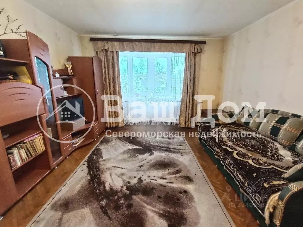 2-к кв. Мурманская область, Североморск ул. Адмирала Головко, 1 (57.1 ... - Фото 1