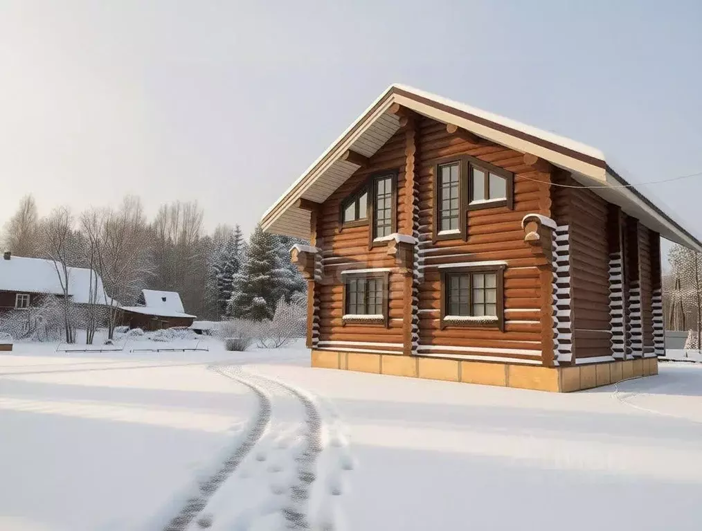 Дом в Новгородская область, Чудовский район, Грузинское с/пос, д. ... - Фото 1