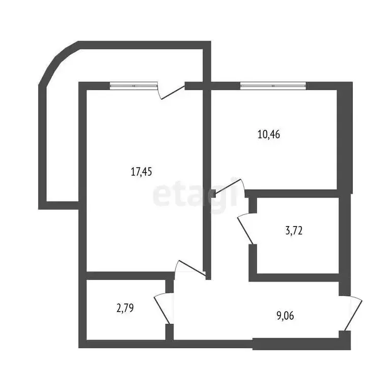 1-комнатная квартира: Ульяновск, Ульяновский проспект, 20 (43.5 м) - Фото 1