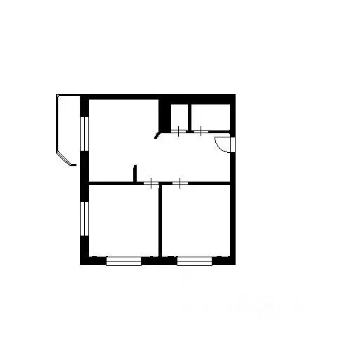2-к кв. Московская область, Химки Молодежная ул., 78 (55.0 м) - Фото 2