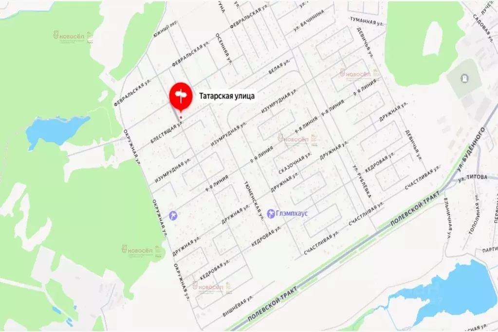 Участок в Свердловская область, Екатеринбург Полевской тракт, 23-й км, ... - Фото 2