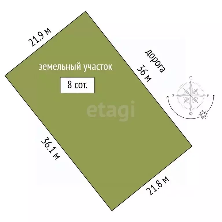 Участок в Татарстан, Тукаевский район, Малошильнинское с/пос, пос. ... - Фото 2