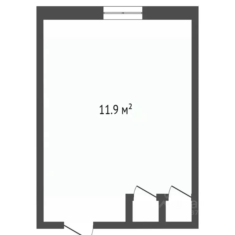 Комната Карелия, Петрозаводск ул. Калинина, 55А (13.0 м) - Фото 1