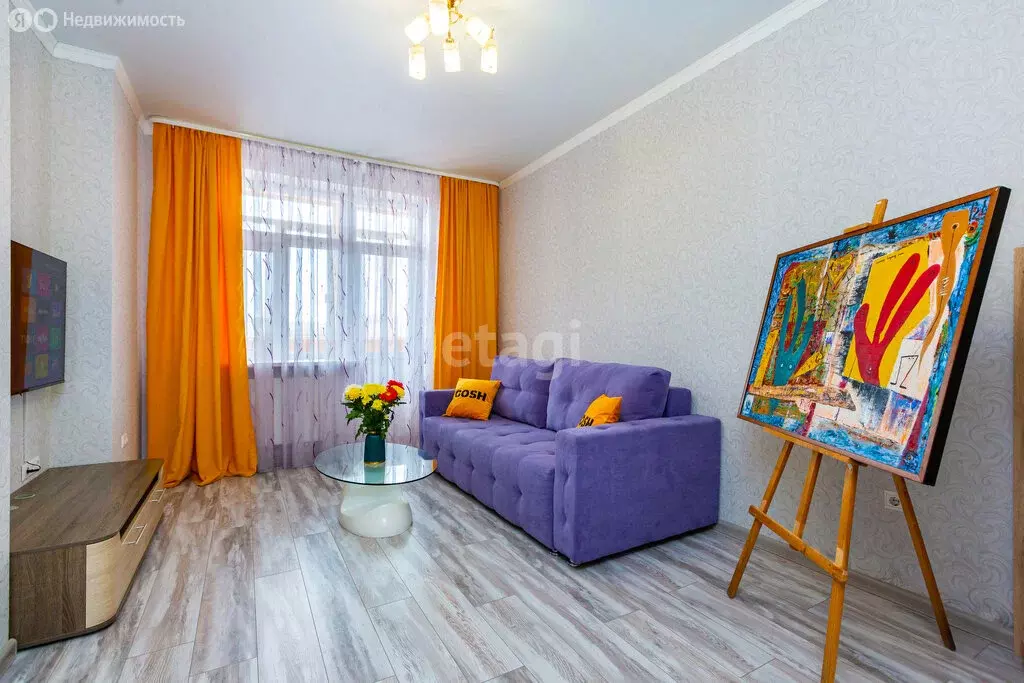 2-комнатная квартира: Тюмень, улица Малыгина, 90 (56.6 м) - Фото 1