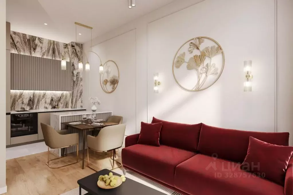 1-к кв. Москва ул. Академика Челомея, 1А (41.0 м) - Фото 1