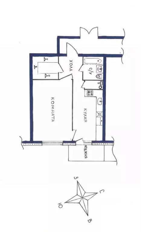 1-к кв. Московская область, Одинцовский городской округ, с. Ромашково ... - Фото 2