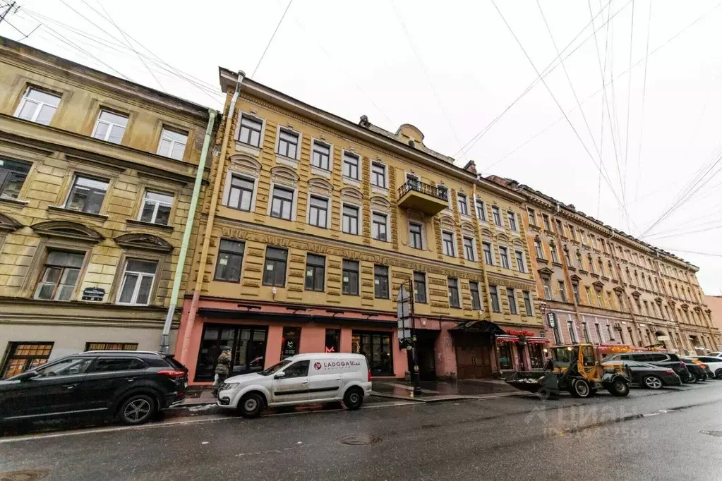 Студия Санкт-Петербург ул. Рубинштейна, 24 (32.4 м) - Фото 0
