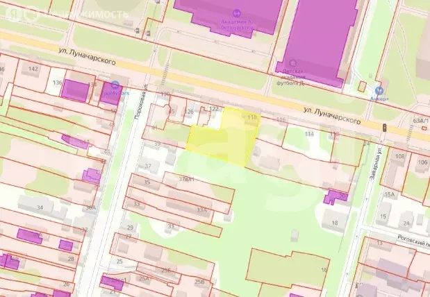 Участок в Тула, улица Луначарского (13.1 м) - Фото 1