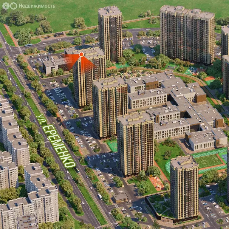 2-комнатная квартира: Ростов-на-Дону, улица Ерёменко, 115 (55.09 м) - Фото 1