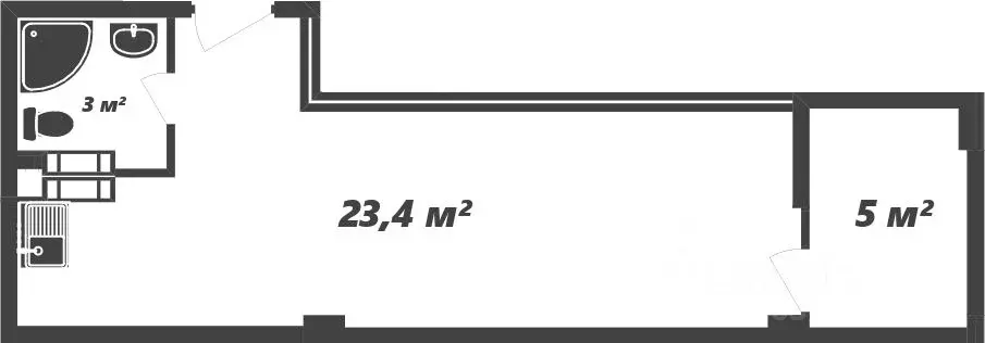 1-к кв. Крым, Ялта муниципальный округ, Форос пгт спуск Форосский, 8к2 ... - Фото 1
