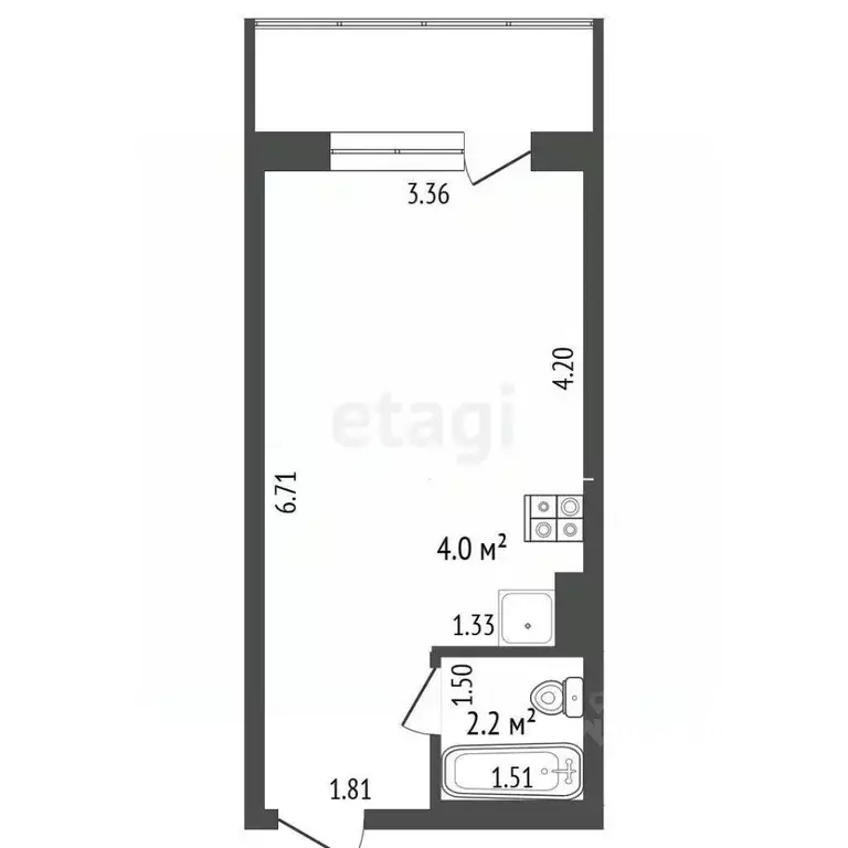 Студия Мордовия, Саранск ул. Косарева, 113 (24.0 м) - Фото 2