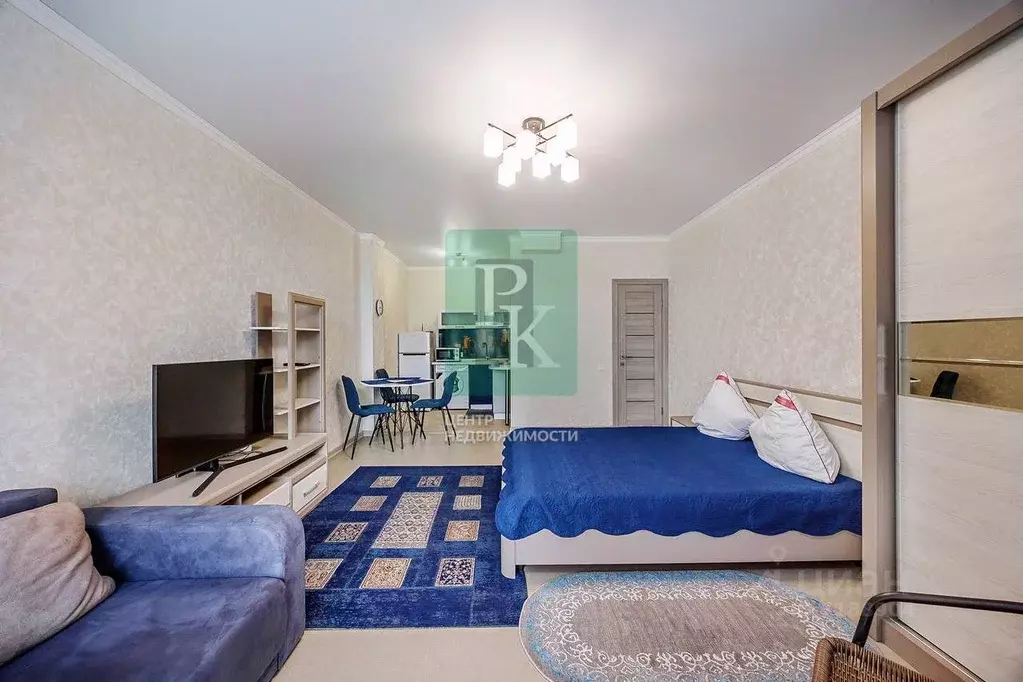 Студия Севастополь ш. Фиолентовское, 134к3 (35.0 м) - Фото 1